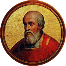 Portrait of Pope Honorius II